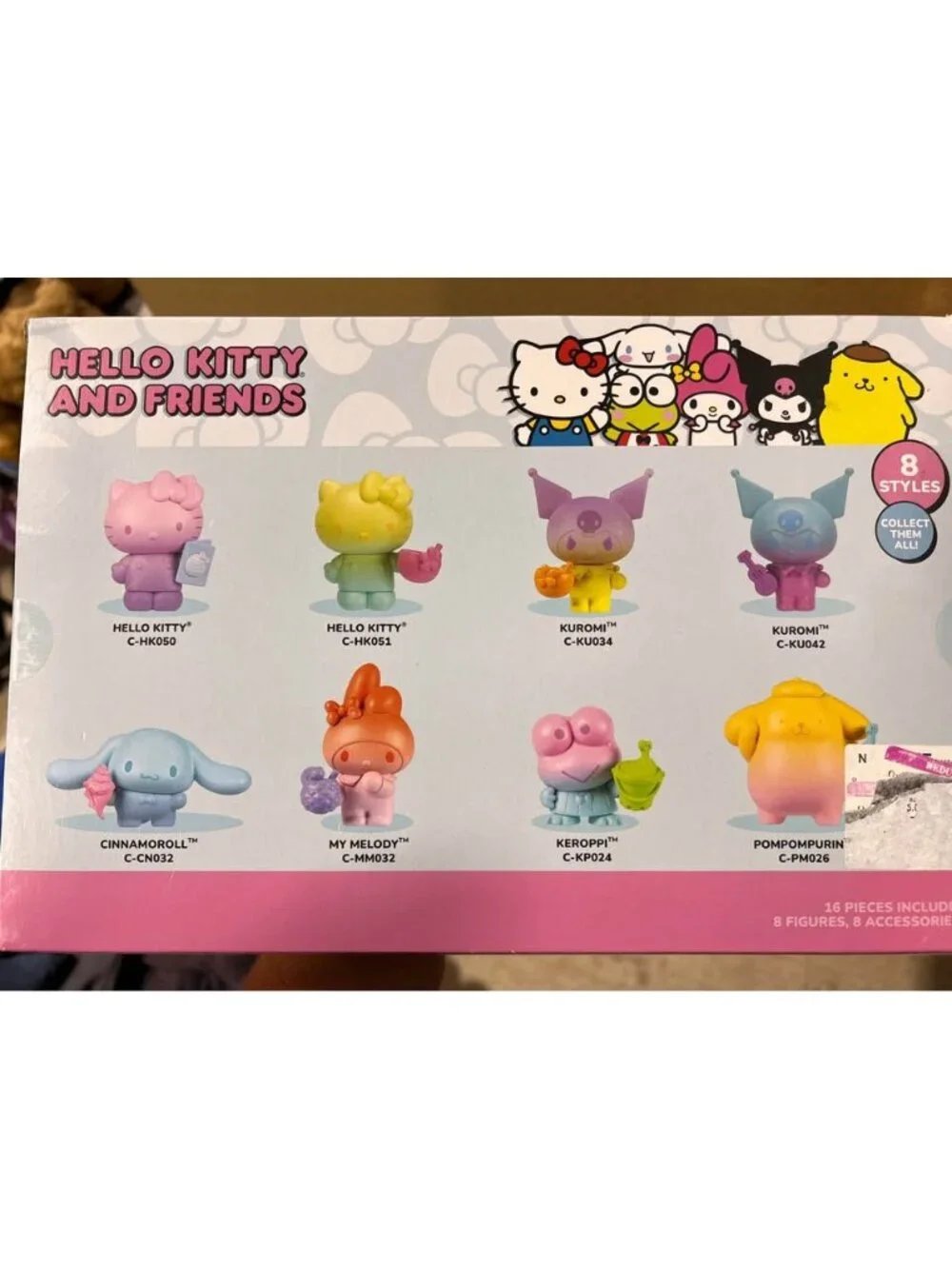 Hello Kitty & Friends Tropical Party Series 3 Figurine Pack 8 Figures & Accessor